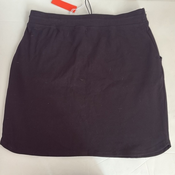Sundry Evereve black drawstring bungee cord black m it skirt w pockets leisure - Picture 10 of 16